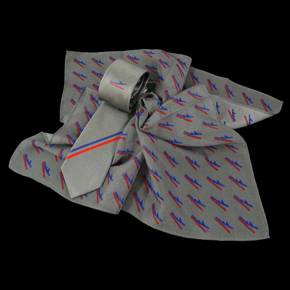 领带搭配围巾项目示例